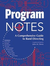 Program Notes book cover